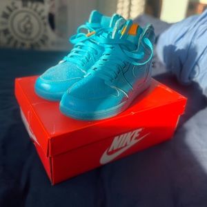 Air Jordan 1 Gatorade Blue Lagoon Size Youth 6